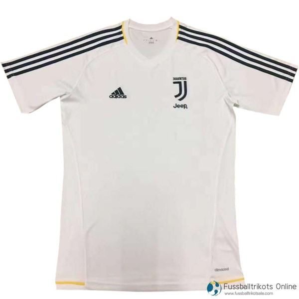 Juventus Training Shirts 2017-18 Weiß Fussballtrikots Günstig